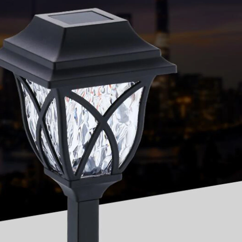

4pcs Solar Powered LED Ground Lights for Outdoor Patios Paths Gardens Energy Saving Decorative L scape Lighting