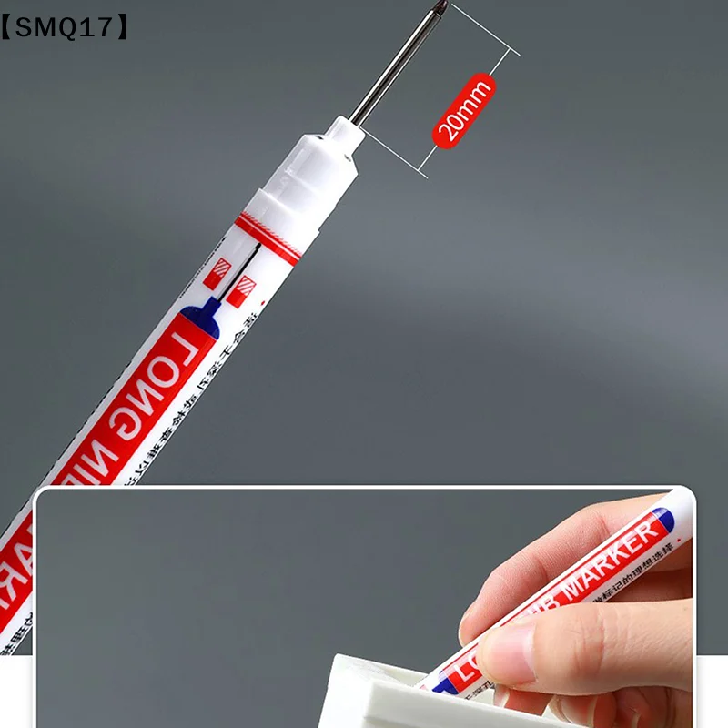 Long Head Marker Pens Bathroom Woodworking Decoration Multi-purpose Pen【SMQ】