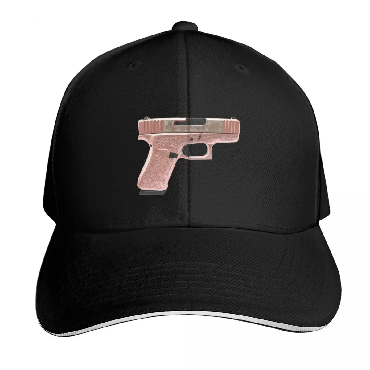 

rose gold glock 43x Baseball Cap beach hat Snapback Cap Beach Bag Woman Hats Men's