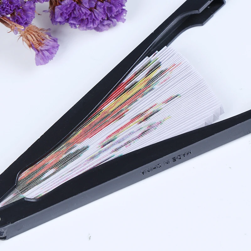 1PC Chinese Style Mini Summer Hand-held Small Round Paper Fan Flower And Bird Landscape Painting Folding Fan Decorative Gift
