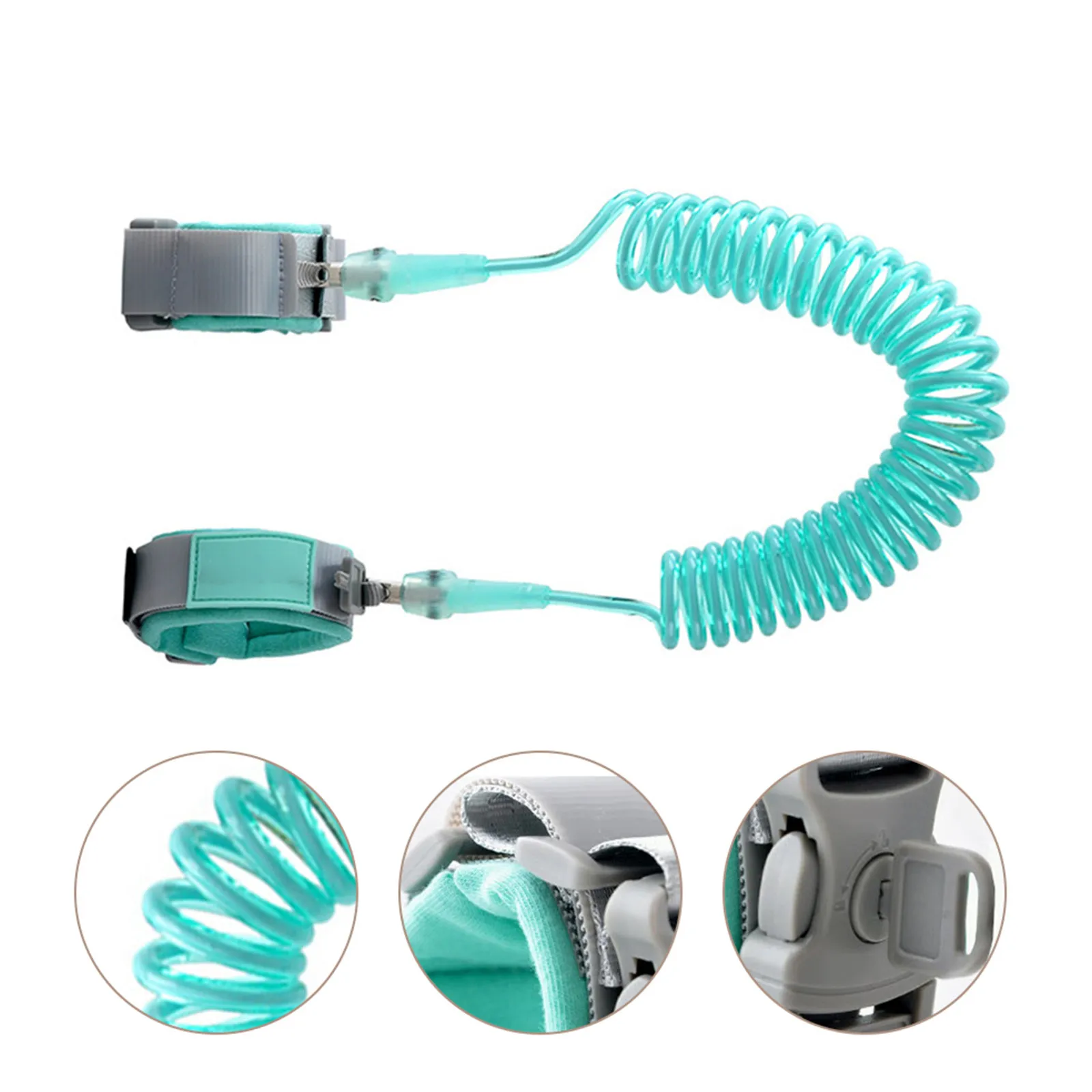 

1Pcs Anti Lost Wrist Link Safety Lock Baby Wristband Cotton Traction Rope Toddlers Kids Elastic Flexible Anti Lost Belt
