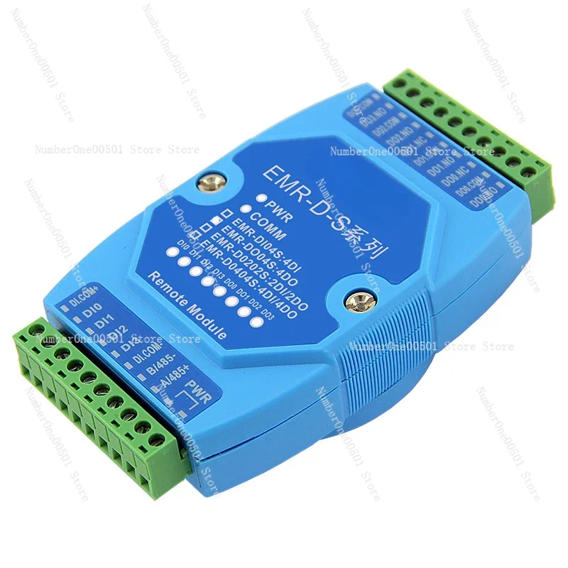 

Four-way relay output module 485 turn switch, on-off signal control RTU protocol EMR-DO04S