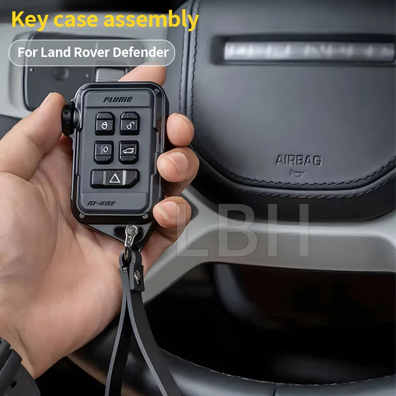 

be suitable for Land Rover Defender 130/110/90 L663 car key modified case alloy key case kit