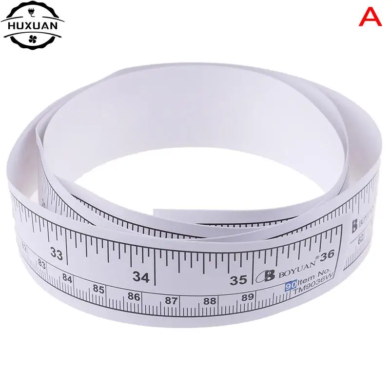 90/151CM Self Adhesive Metric Measure Tape Vinyl Ruler For Sewing Machine Sticker 1pc