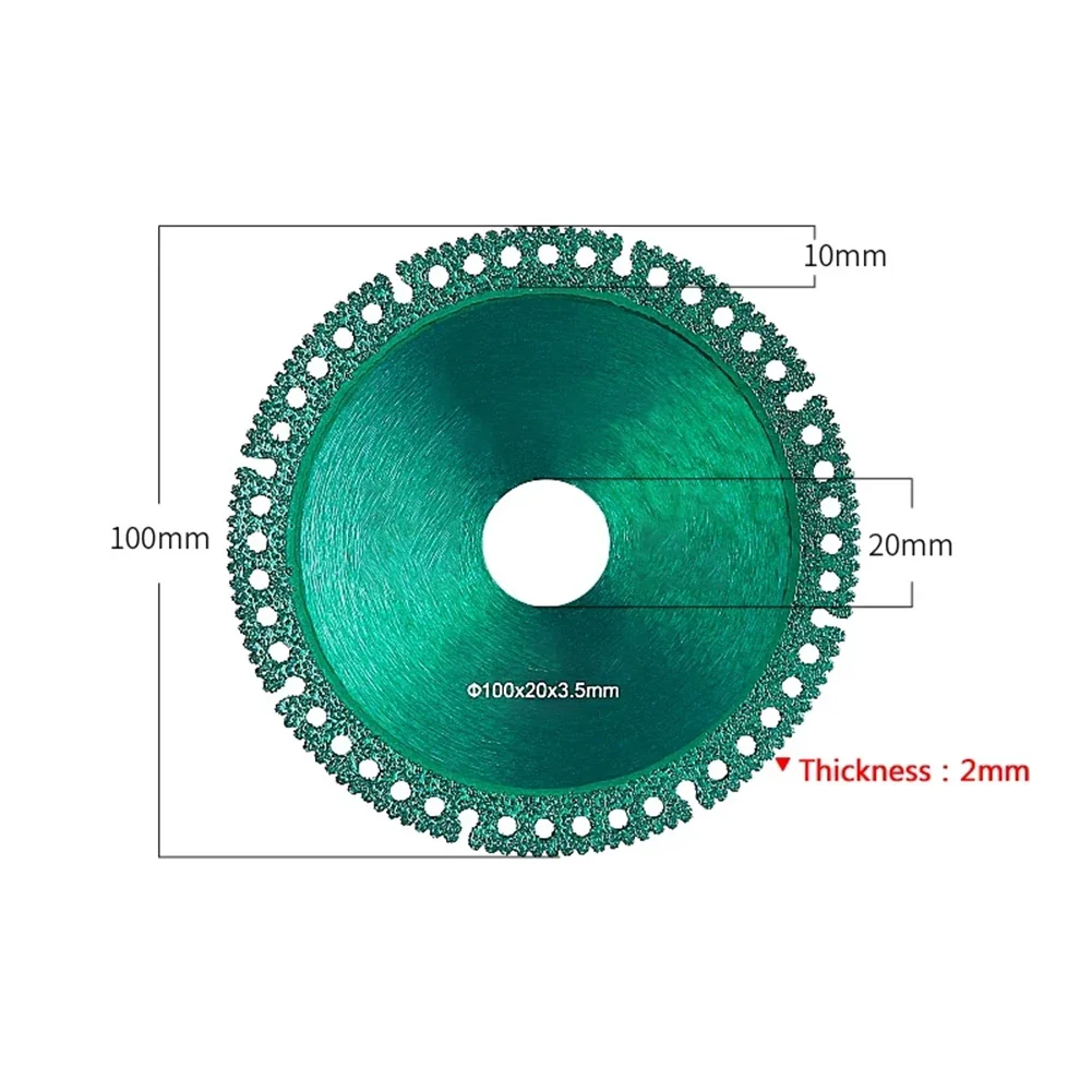 Composite Multifunctional Diamond Cutting Disc Saw Blade For Marble Tile Ceramic For Grinding Rock Slab, Marble, Aluminum Alloy