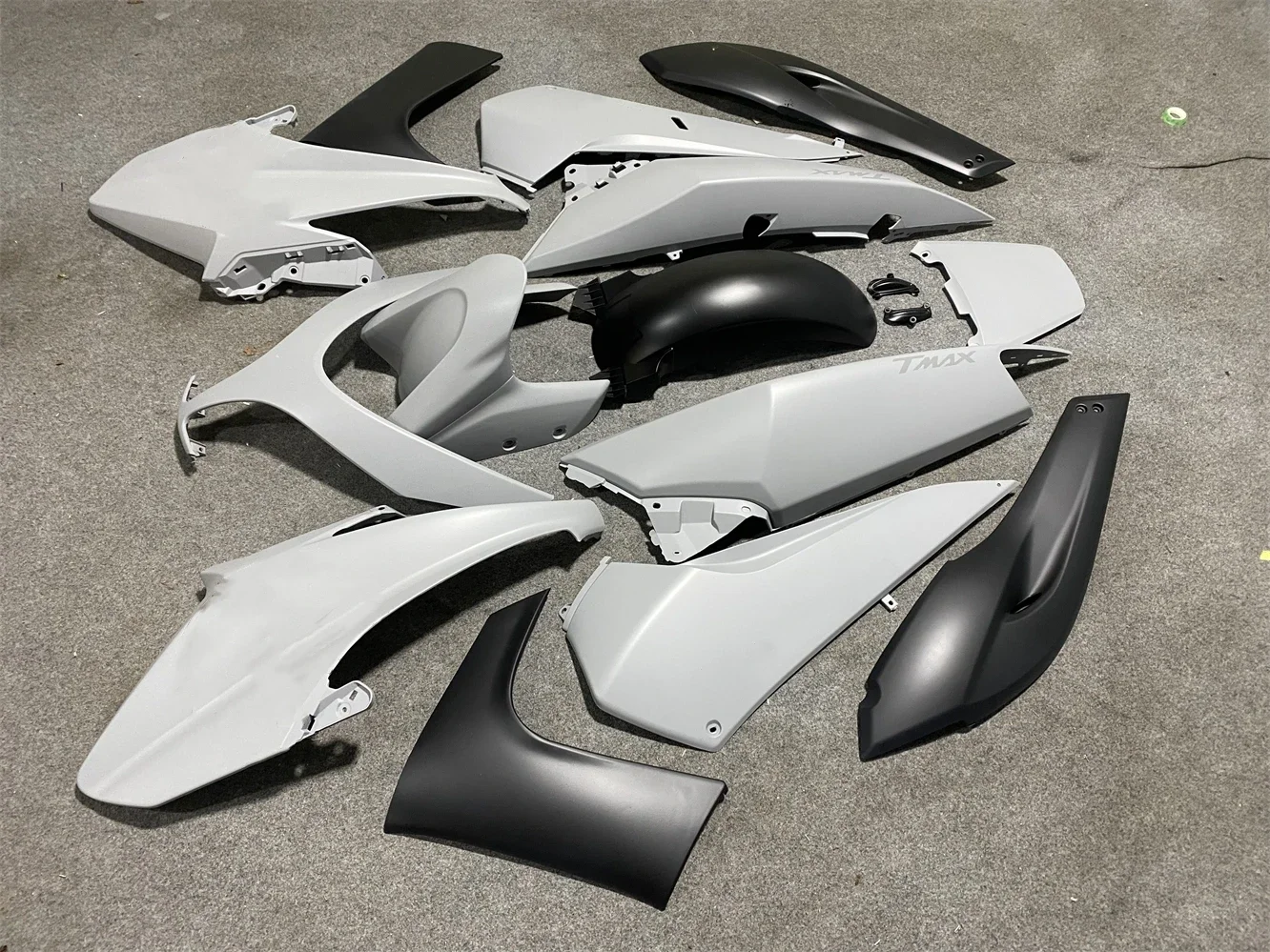 Motorcycle fairing for TMAX500 2008 2009 2010 2011 Year 500 08-11 Body fairing Gray black motorcycle housing