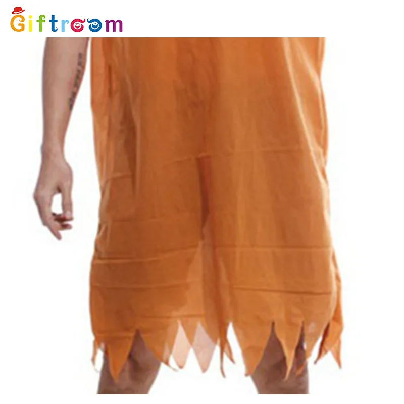 زي هندي أصلي للرجال بدلة أداء المرحلة البدائية loween Par Wild Man الأصلية ملابس عرقية تقليدية