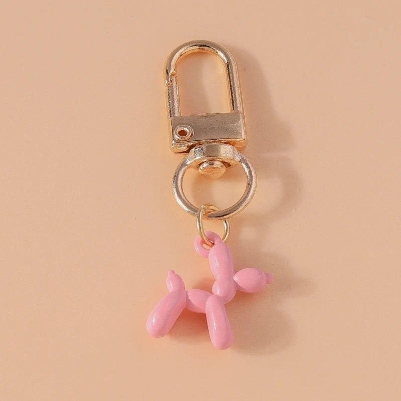 Aihua 10 Farben Niedliche Bunte Kreative Ballonhund-Schlüsselanhänger für Frauen Mädchen Handtaschen-Schlüsselring Anhänger Airpods-Box Schmuck Geschenke – Detail 10