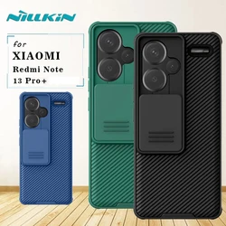 Para xiaomi redmi nota 13 pro plus 5g caso nillkin camshield pro lente câmera protetor à prova de choque capa traseira