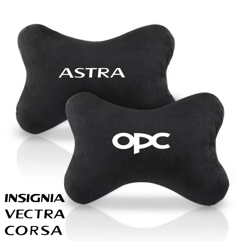 For Opel Astra H J G K Insignia Corsa C D Opc Vectra B Zafira Meriva Mokka Gt Gtc Opc line Adam Car Seat Headrest Neck Pillows