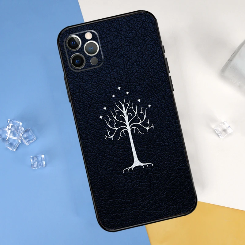 Tree Of Gondor  Lotrs Phone Case For iPhone 16 15 13 11 12 Pro Max Mini X XR XS Max Plus Soft Cover