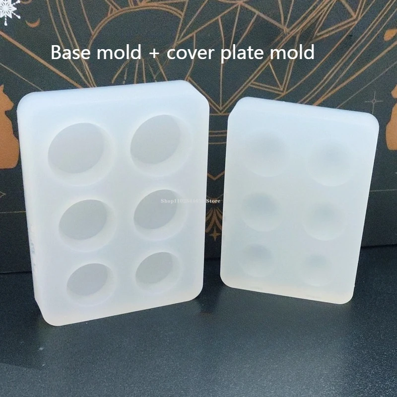 

Силиконовая форма Bjd Fundus, ручная работа, сделай сам, мультяшная фигурка куклы Ob11 Gsc, сверхлегкая глина и полимерная глина, смоляные формы для глазного яблока