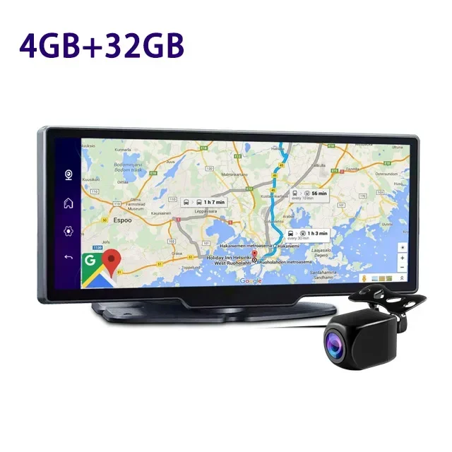 2022 New Version Car DVR With Dashboard Android 8.1 GPS WiFi 1080P FHD 4G Dash Camera Car Review Mirror Dashcam Recorder