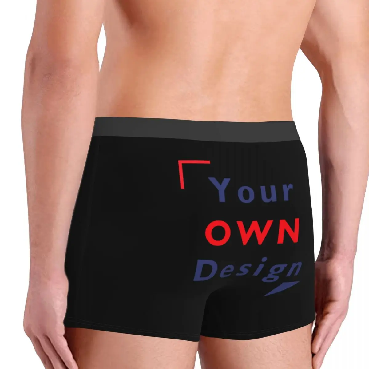 Personalizado Personalizar Único Presente Exclusivo Dando Seu Próprio Projeto Cuecas Breathbale Calcinhas Underwear Sexy Shorts Boxer Briefs