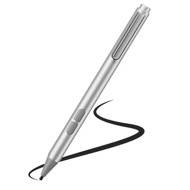 AP-Touch Stylus Pen With 4096 Pressure Sensitivity Palm Rejection For Microsoft Surface Pro 9 Pro 8 Touchscreen Laptops Sliver