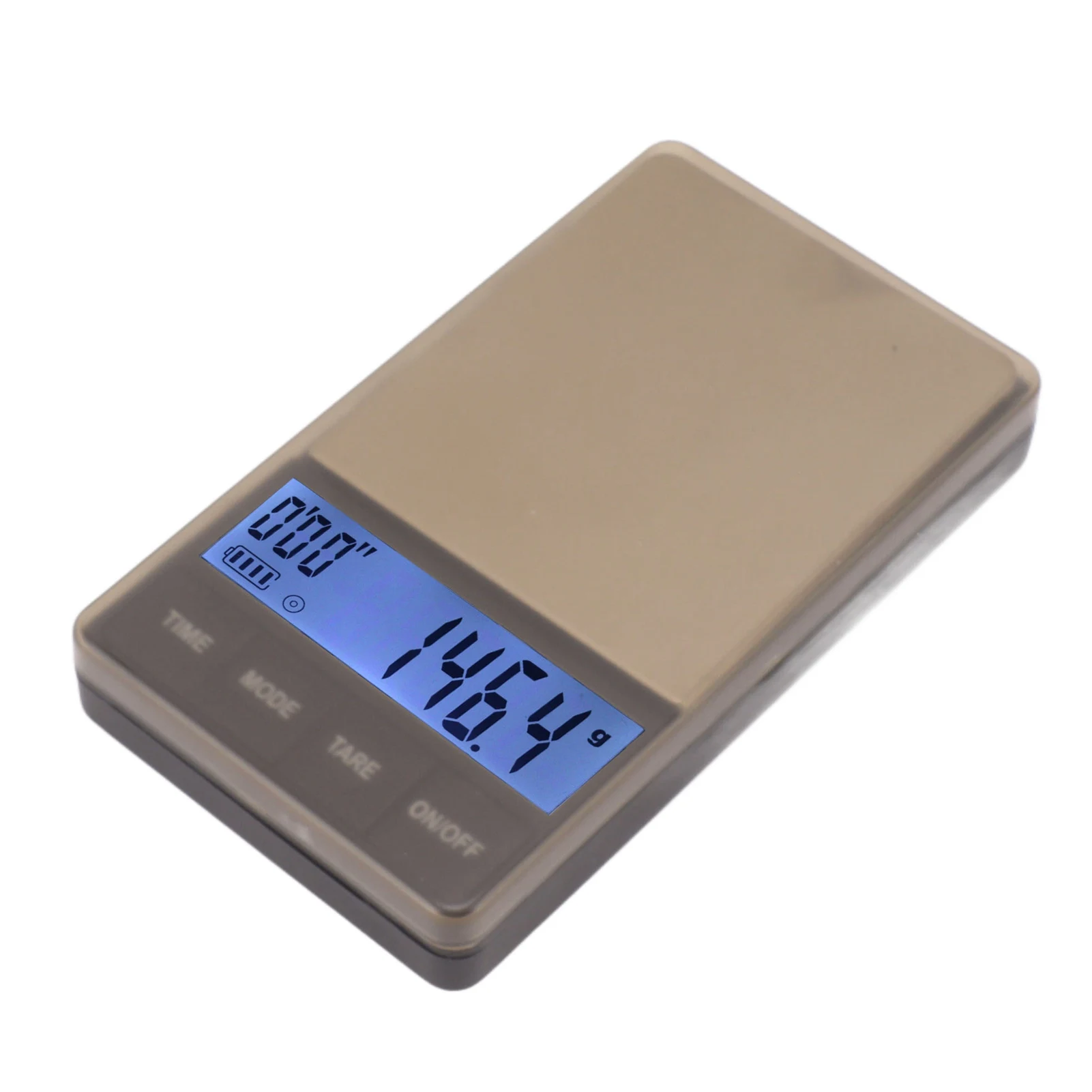 

Small Kitchen Scale ABS Sensitive Accurate 1000g 0.1g Digital Pocket Coffee Scale with Timer Tare Function