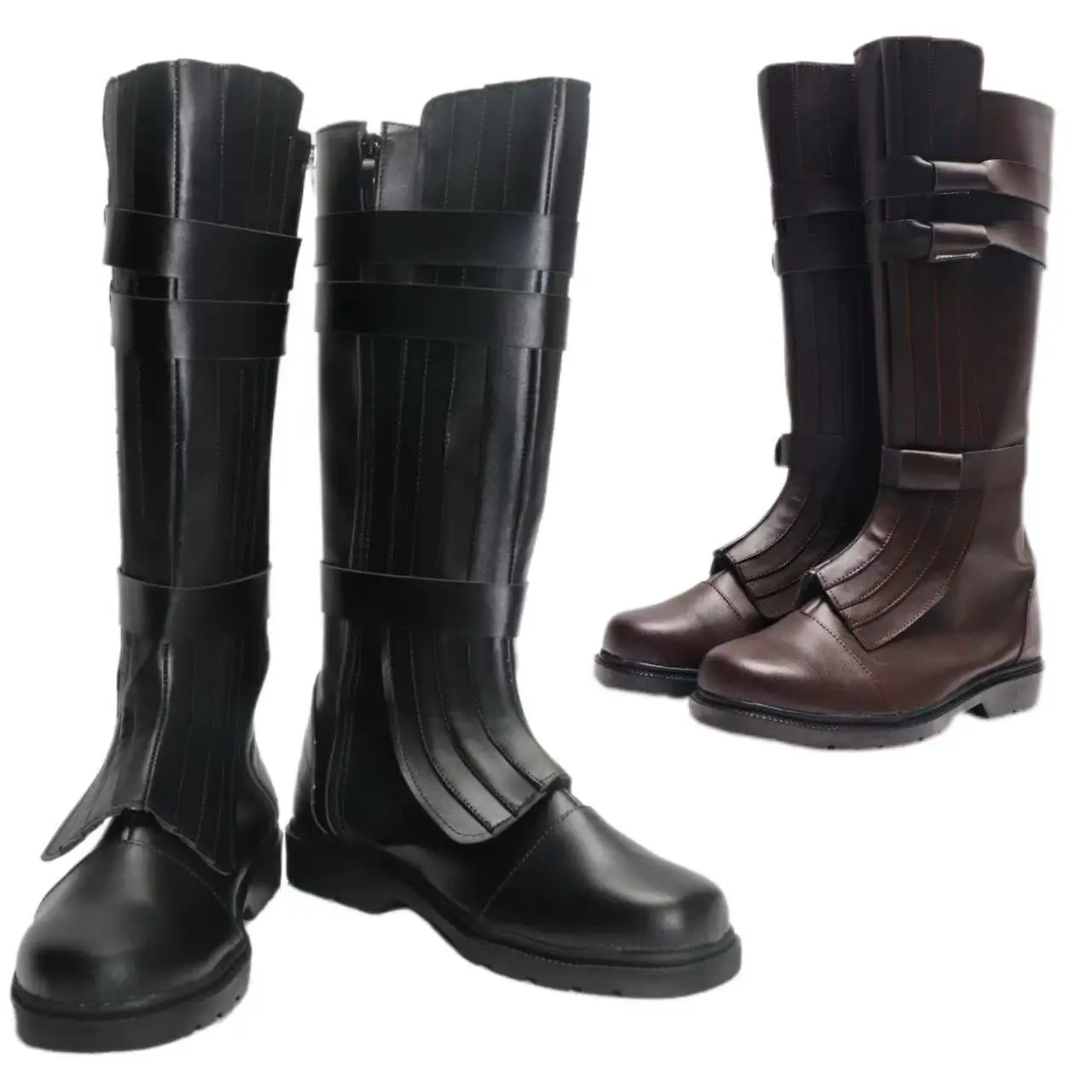 

Сапоги для косплея Jedi Anakin, обувь для карнавальной вечеринки на Хэллоуин