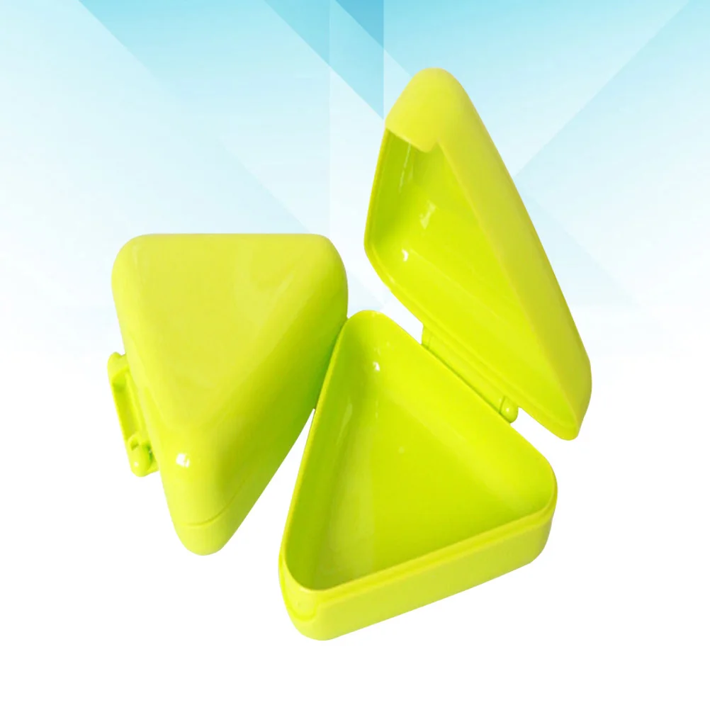 Juego de moldes triangulares para bolas de arroz, accesorios para hornear algas marinas para Sushi, herramienta para hacer jabón de Chocolate y Fondant, utensilios de cocina, 2 uds.