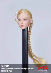 En Stock Fire Girl Toys FG081 1/6 Video Girl Girl Cammy Head Sculpt Talling Model Fit 12 '' Figura de acción de blanqueamiento femenino Figura 8 Mejores ventas 1 6 Sculp de cabeza femenina - №7