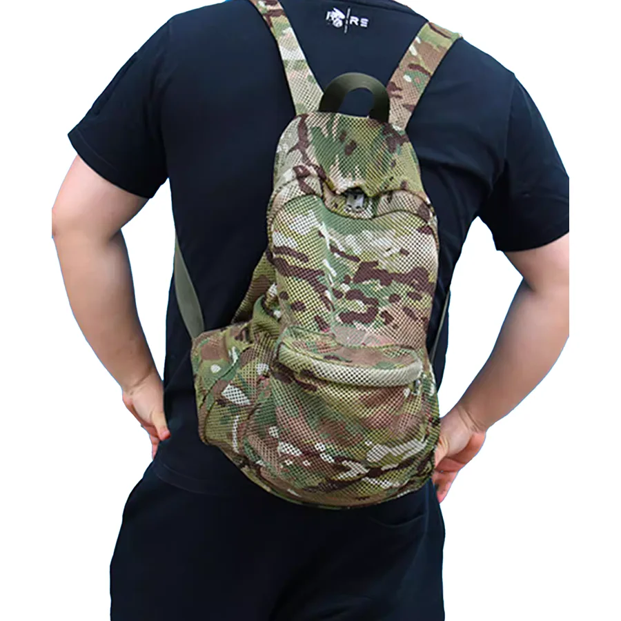 Mochila táctica malla ligera plegable para caza y aire libre - imagen 4