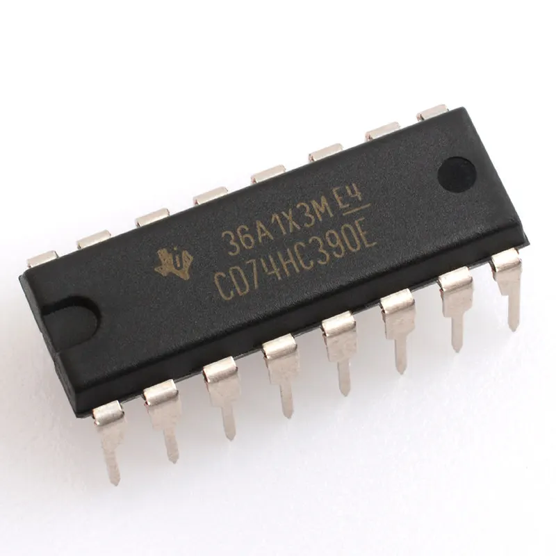 In-line CD74HC390E DIP16 Counter/Divider/Logic Chip CD74HC390E