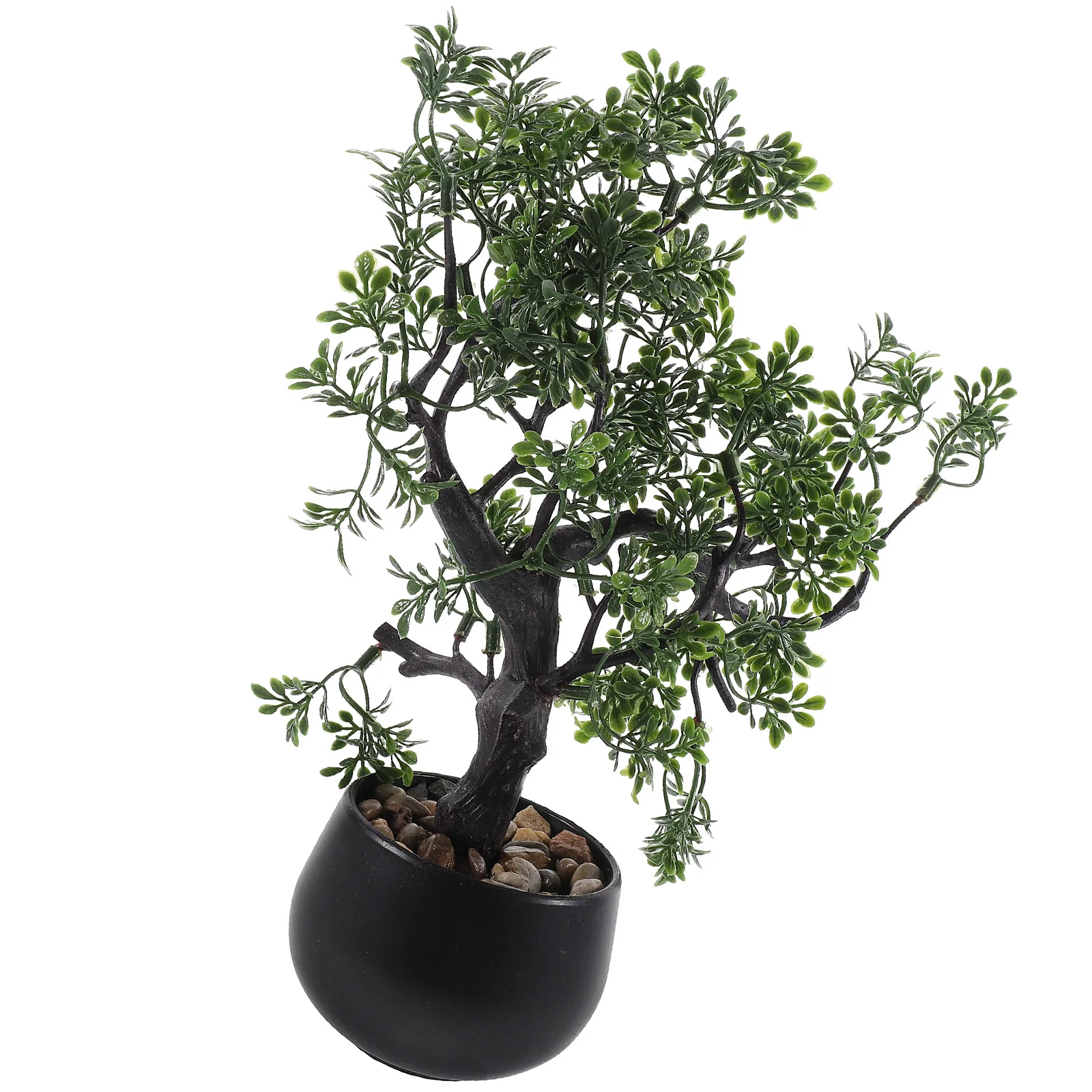 

Realistic Potted Pine Bonsai Indoor Fake Plant Decor Artificial Small Pine Tree for Home Office Garden Decoration Decorative