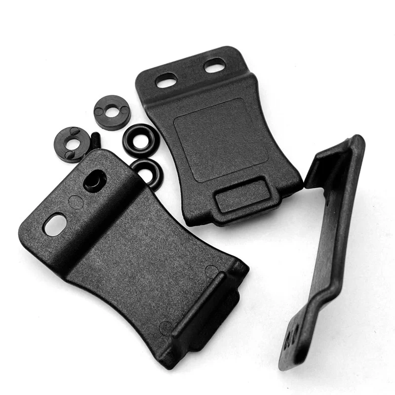 3PCS/Lot Lightweight K Sheath Scabbard Shell Clamp Outdoor Small strap system waist Back Belt Clip w/screws For Kydex Holster