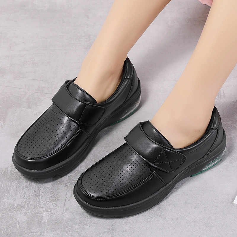 Sneakers Woman Nurse Clogs Shoes - Nursing Women Summer Shoe Female Health Work Flat Walking Soft Non Slip Hospital Nurse