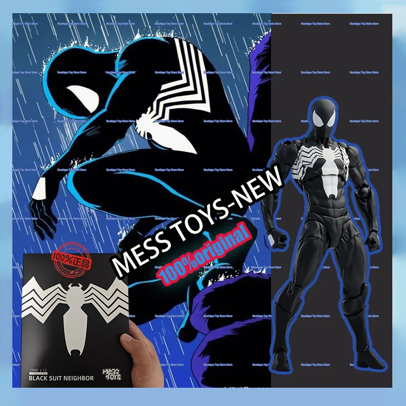 

В наличии 2025 Новая фигурка паука Ct Toys Черный Красный Паук Mess Toys Аниме Фигурка Статуя Модель Индивидуальная подарочная игрушка