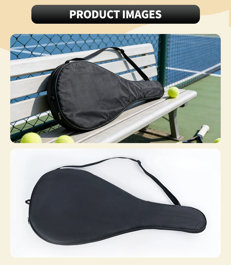27inch Waterproof Adult Tennis Racket Cover Teenager 26inch 1 Pack Tennis Bag Unisex Tennis Shoulder Bags 75x32cm - view 4