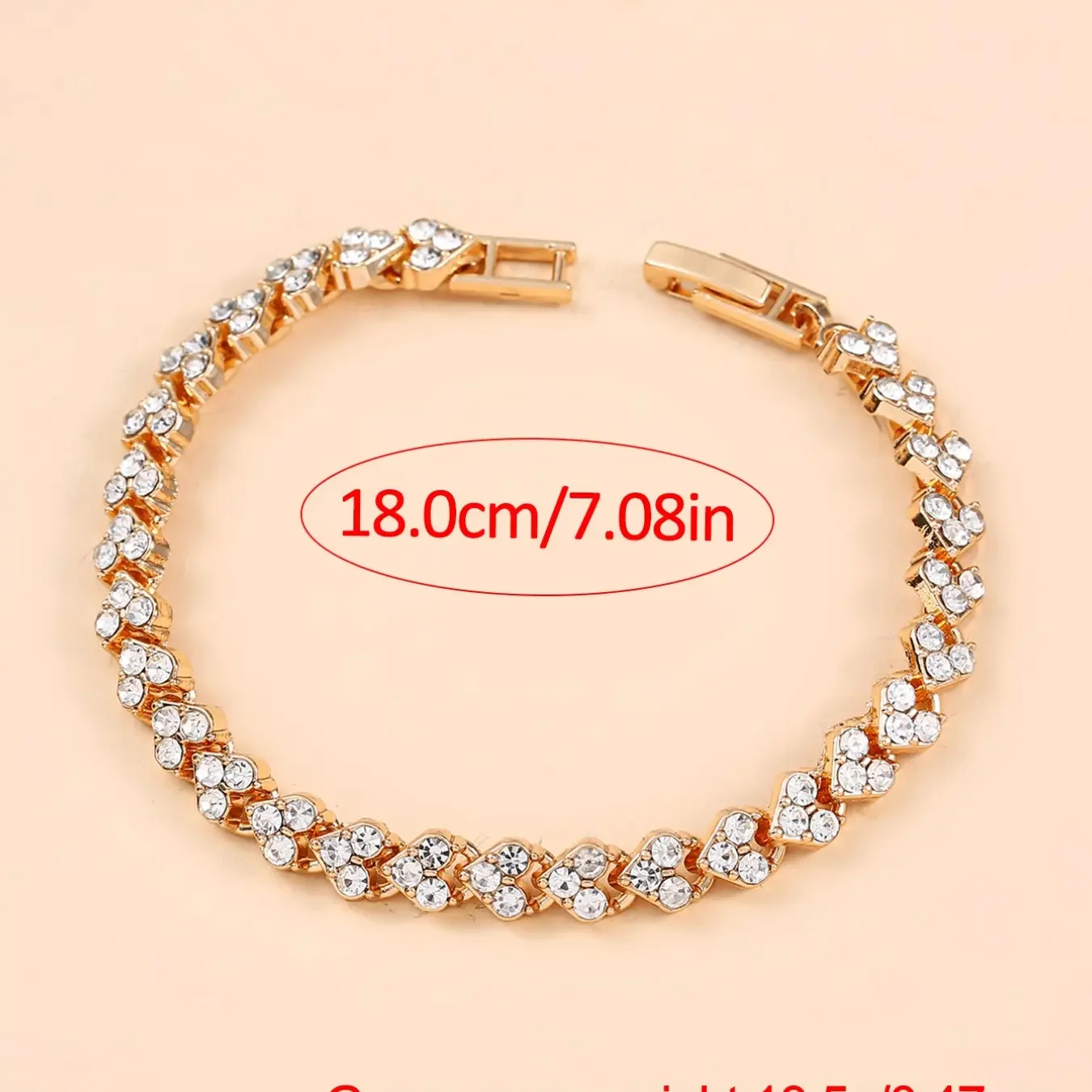 Square Quartz Watch with Heart Bracelet Set, Stainless Steel Strap, Perfect Gift for Loved Ones, Durable and Precise Design