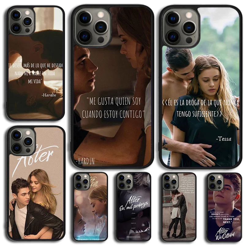 After We Collided Hardin Scott Tessa Phone Case For iPhone 16 15 14 13 12 Mini 11 Pro Max Plus X XS Max XR Cover coque