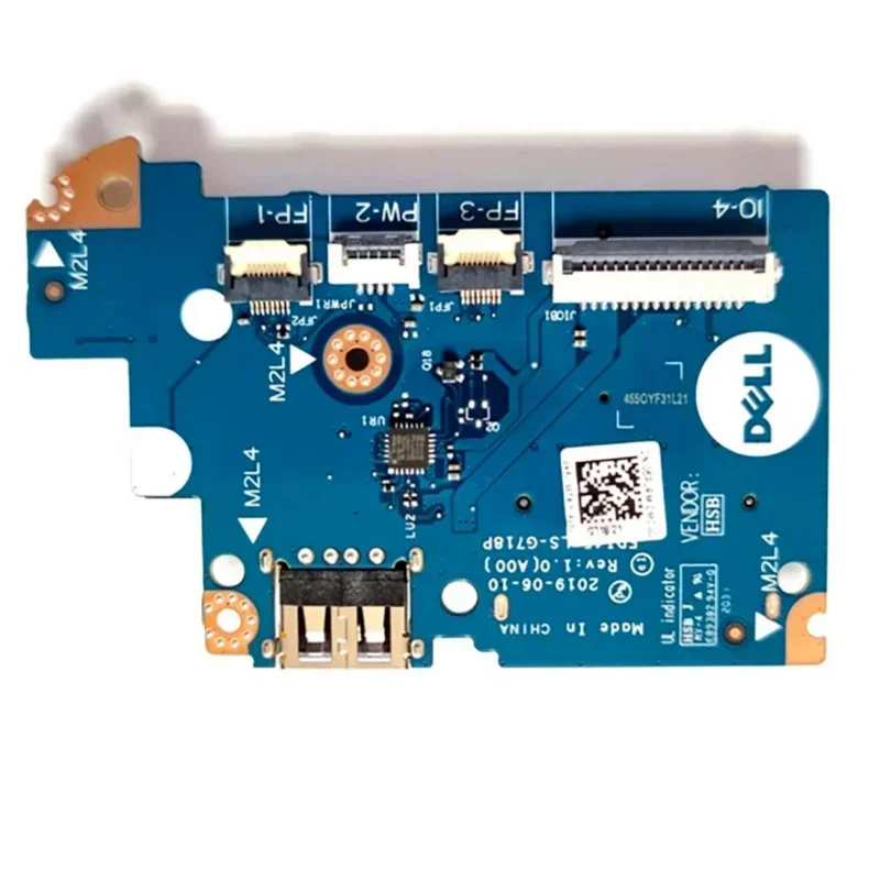 

Новая USB SD CMOS плата для Dell Inspiron 15 5593 3501 FDI45 LS-G718P 05PJRM