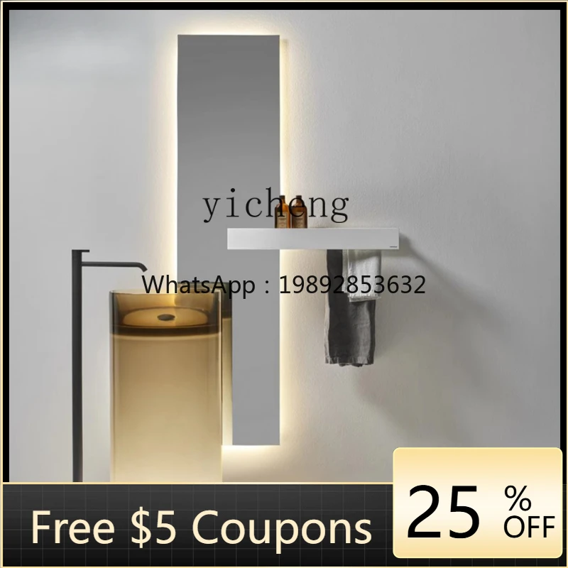 

AA bathroom courtyard wash basin color transparent resin crystal art column basin hand wash