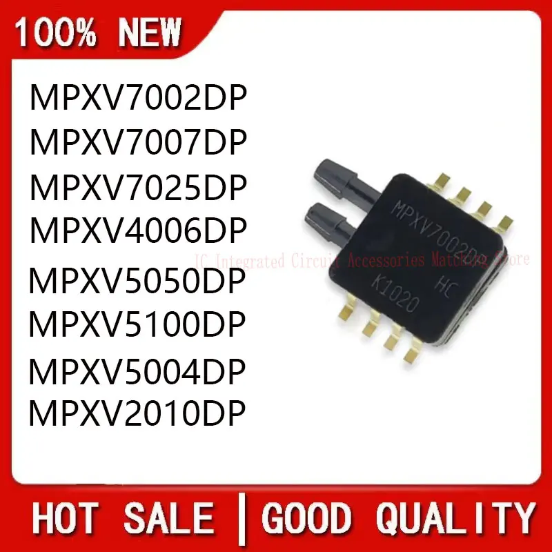 1 Piece New MPXV7002DP MPXV7007DP MPXV7025DP MPXV4006DP MPXV5050DP MPXV5100DP MPXV5004DP MPXV2010DP SOP8 MPXV Pressure Sensor