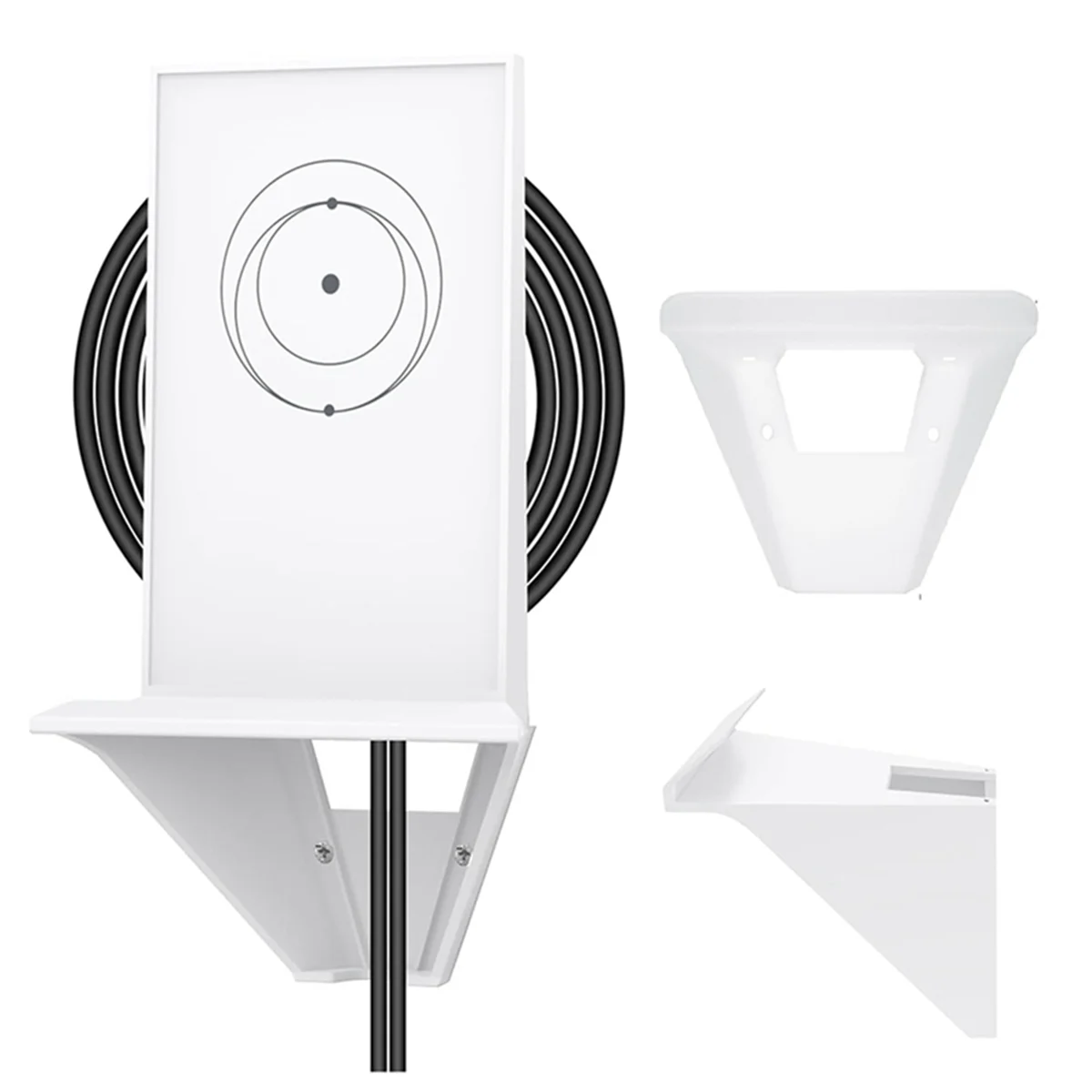 

ABJG-Router Stand Wall Mount Bracket for Gen 2, Sturdy Router Stand with Screw