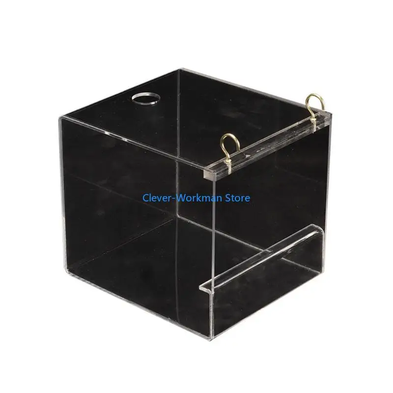 24TD Parrot Clear Bathbond مع ملحقات حمام القفص بطيور لطيور Conurs Lovebirds