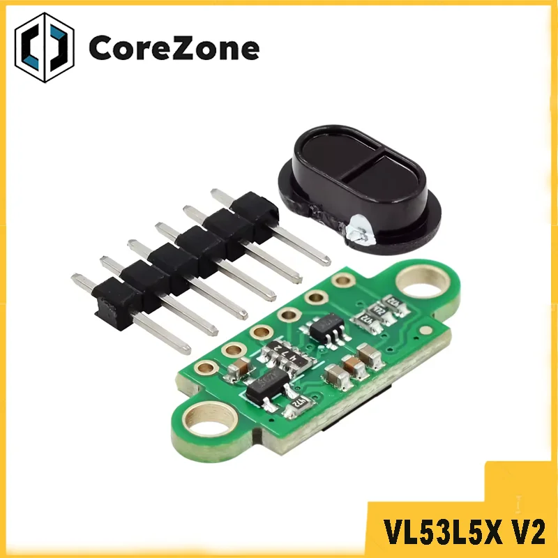 VL53L5X V2 TOF Wide Field of View Time of Flight Multi-Area Laser Ranging Sensor Module