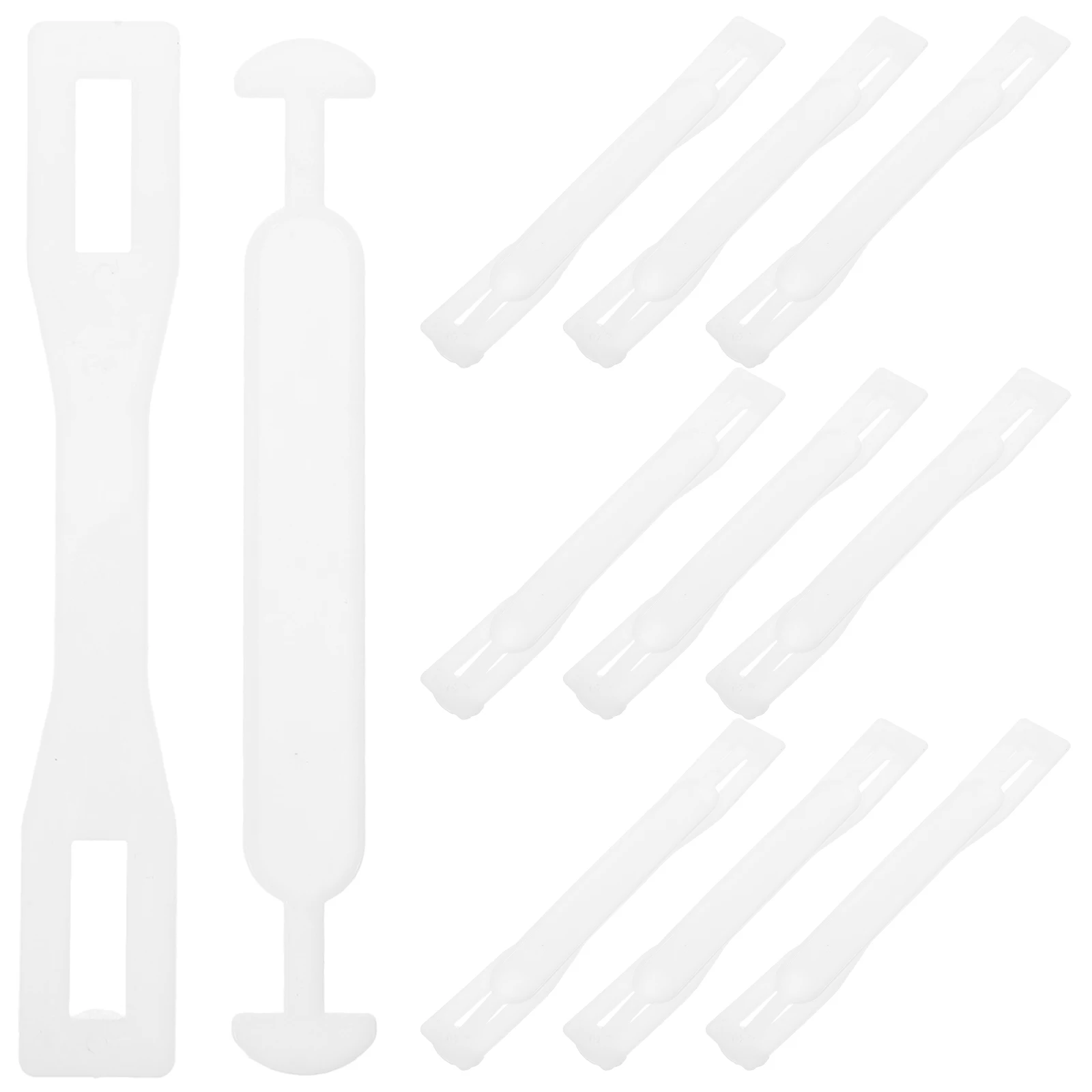 

100 Sets Black Plastic Handles for Cardboard Boxes Moving Packing Storage Large Capacity Carrying Shipping DIY Milk