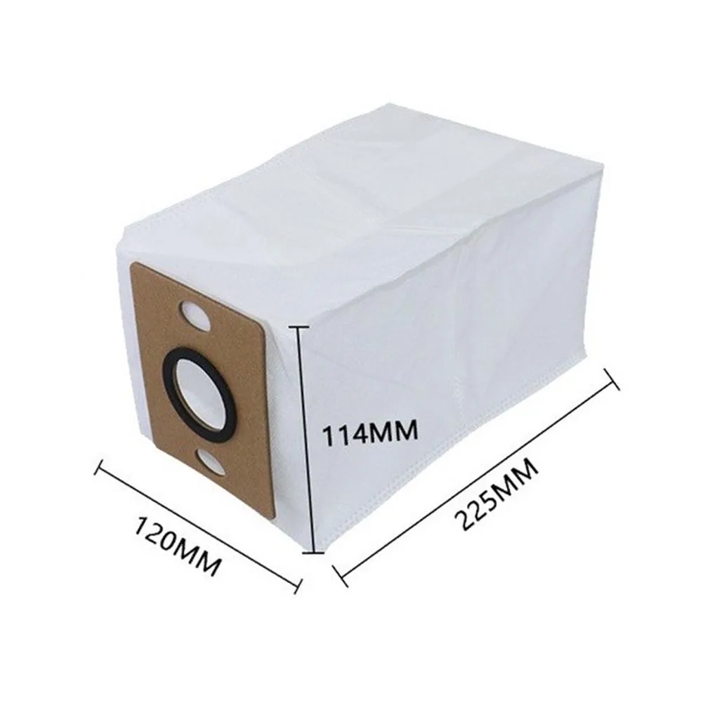 4/10pcs Dust Bags For Ilife Robot Vacuum Models V9 Pro/12 Pro/A30 Pro For Floor Efficient Dirt And Debris Removal