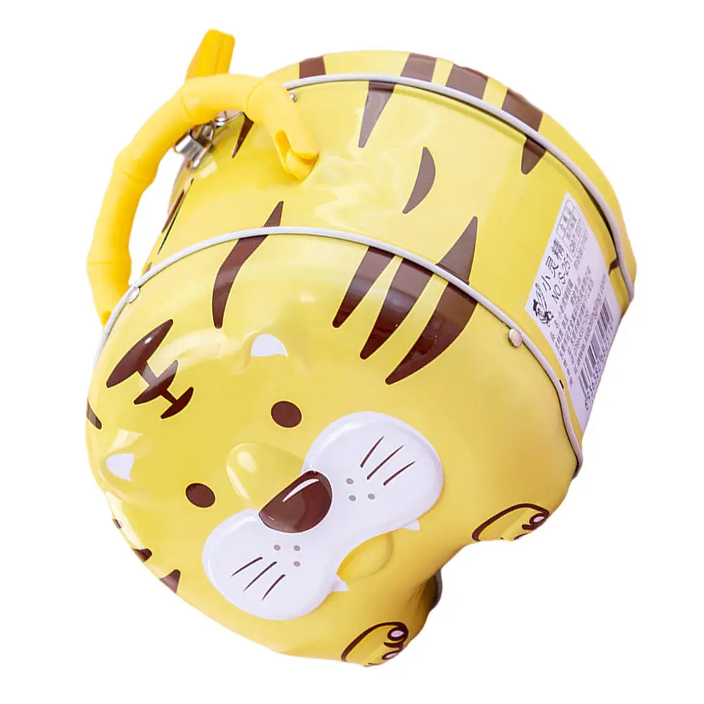Schattige Tijger Munt Bank Kids Spaarpot voor Dagelijkse Besparingen Desktop Decor Blik Geld Opslag Kind Cadeau Keuze