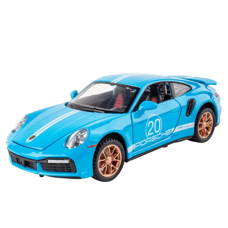 1:32 Porsche Turbo s Legierung Rennwagen Modell Druckguss Spielzeug fahrzeuge Metall Sportmodell für Kinder Kinderspiel zeug Geschenke e197