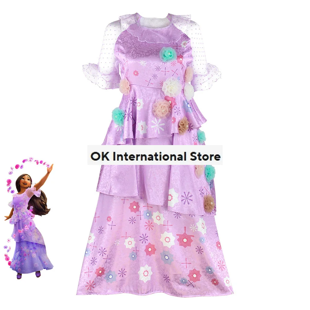 Anime Movies Encanto Mirabel Antonio Isabella Camilo Brulo Princess Felix Pepa Dolores Luisa Cosplay Costume Adult Kids Uniform