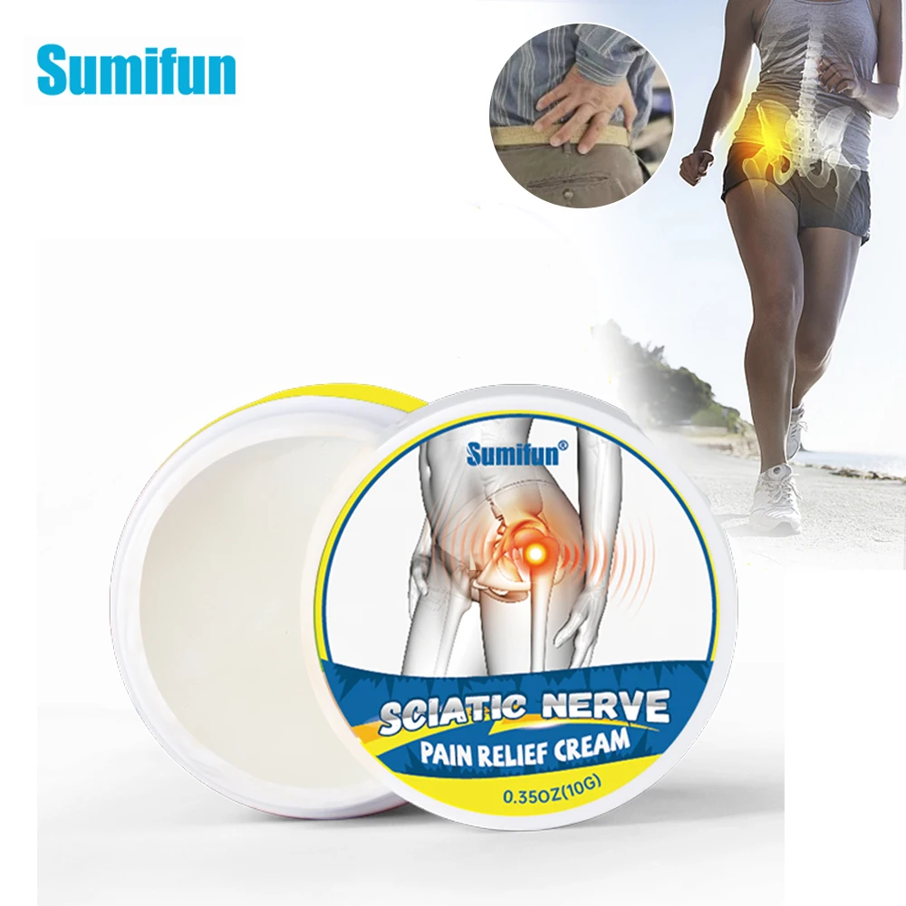 

10G Sumifun Sciatica Nerve Cream Treatment Lumbar Disc Sciatic Pain Relief Ointment Leg Numbness Piriformis Ache Health Care