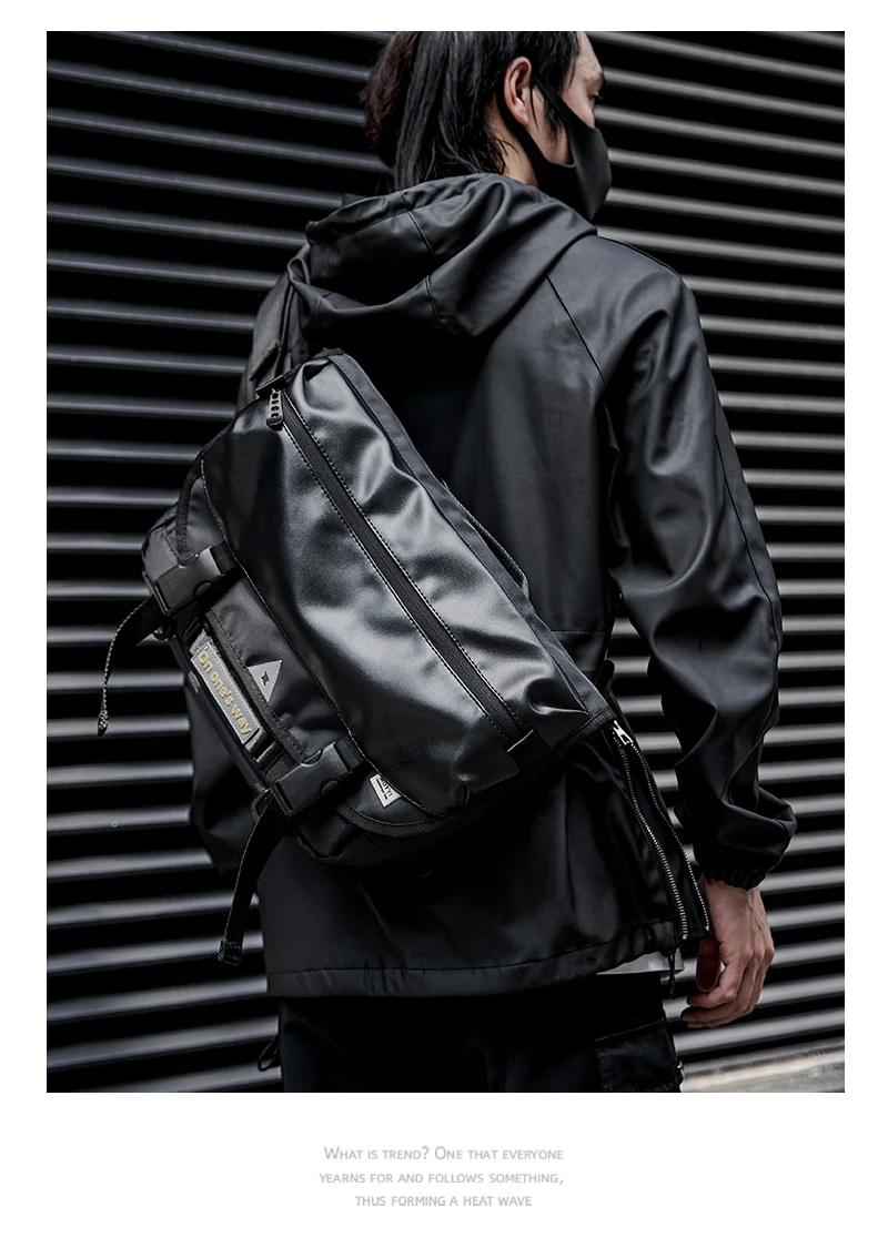 Heißer Verkauf Oxford Männlichen Messenger Taschen Einfache Radfahren Sport Schwarz Atmungs Mode Outdoor Sling Diebstahl Umhängetasche – Detail 21