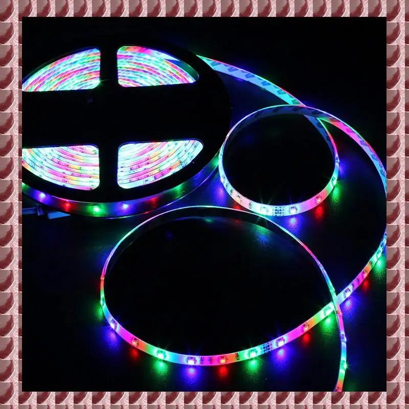 

A95G 5M RGB Light Strip 3528 300LED Гибкая светодиодная лента с 44-клавишным пультом дистанционного управления + контроллер для рождественской гостиной, спальни