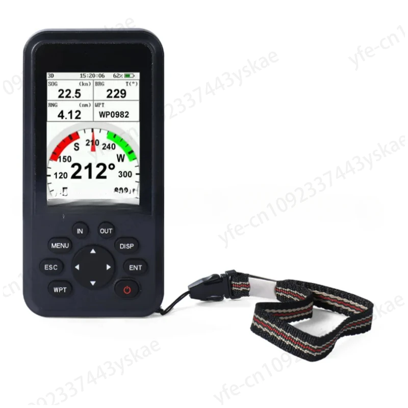 GP-280 Marine Waterproof Handheld GPS Navigator/Marine GPS Locator Handheld High-Sensitivity GPS Receiver/Various Voyage Screens