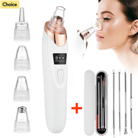 Vacuum Suction Blackhead Remover Acne Needle Set Facial Pore Cleaner Black Spots Acne Pimple Black Head Extractor Skin Care Tool