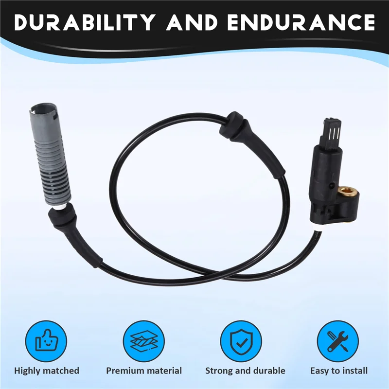 AASS-الجبهة الخلفية اليسرى اليمنى لسيارات BMW E36 3 Series M3 Z3 320I 318I 328I مستشعر سرعة العجلات ABS 34521163027 34521163028 ALS432