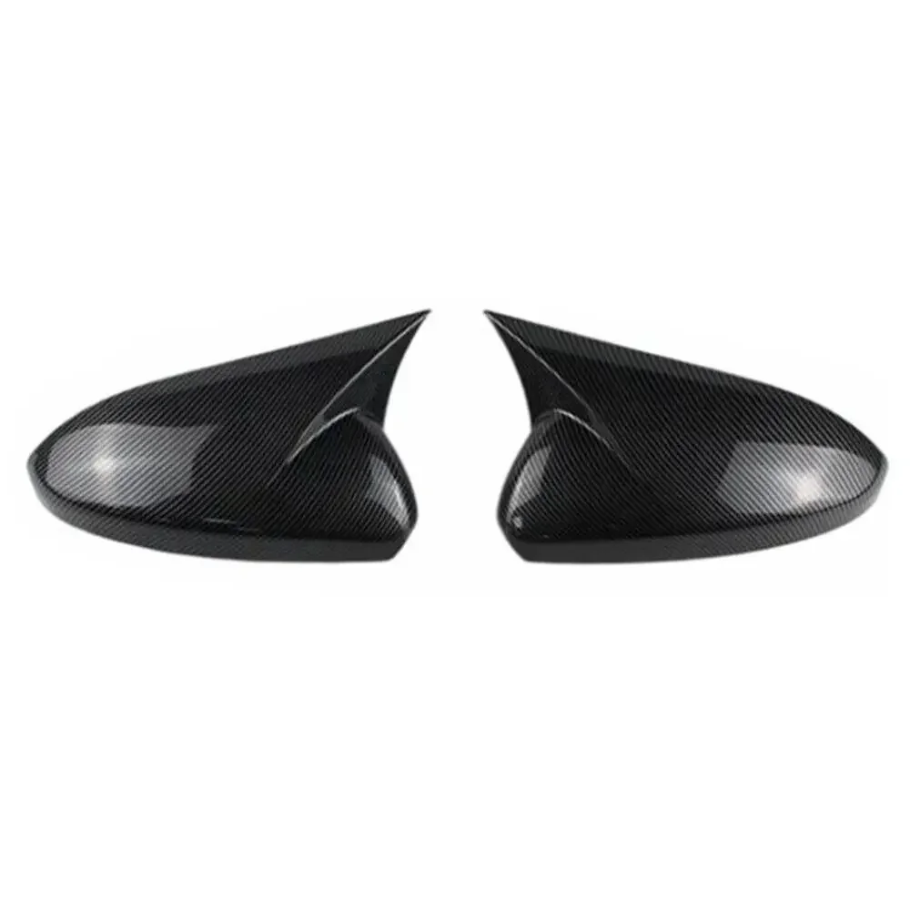 For Chevrolet Cruze 2009-2014 Car Rearview Side Mirror Cover Wing Cap Sticker Exterior Door Rear View Case Trim Carbon Fiber